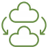 Seamless migration icon